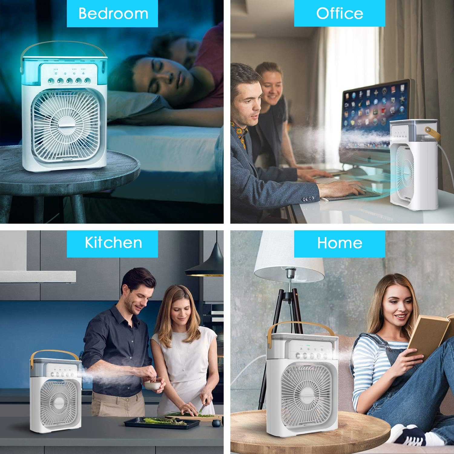 VentyPro, Ventilator cu gheata si pulverizare, portabil
