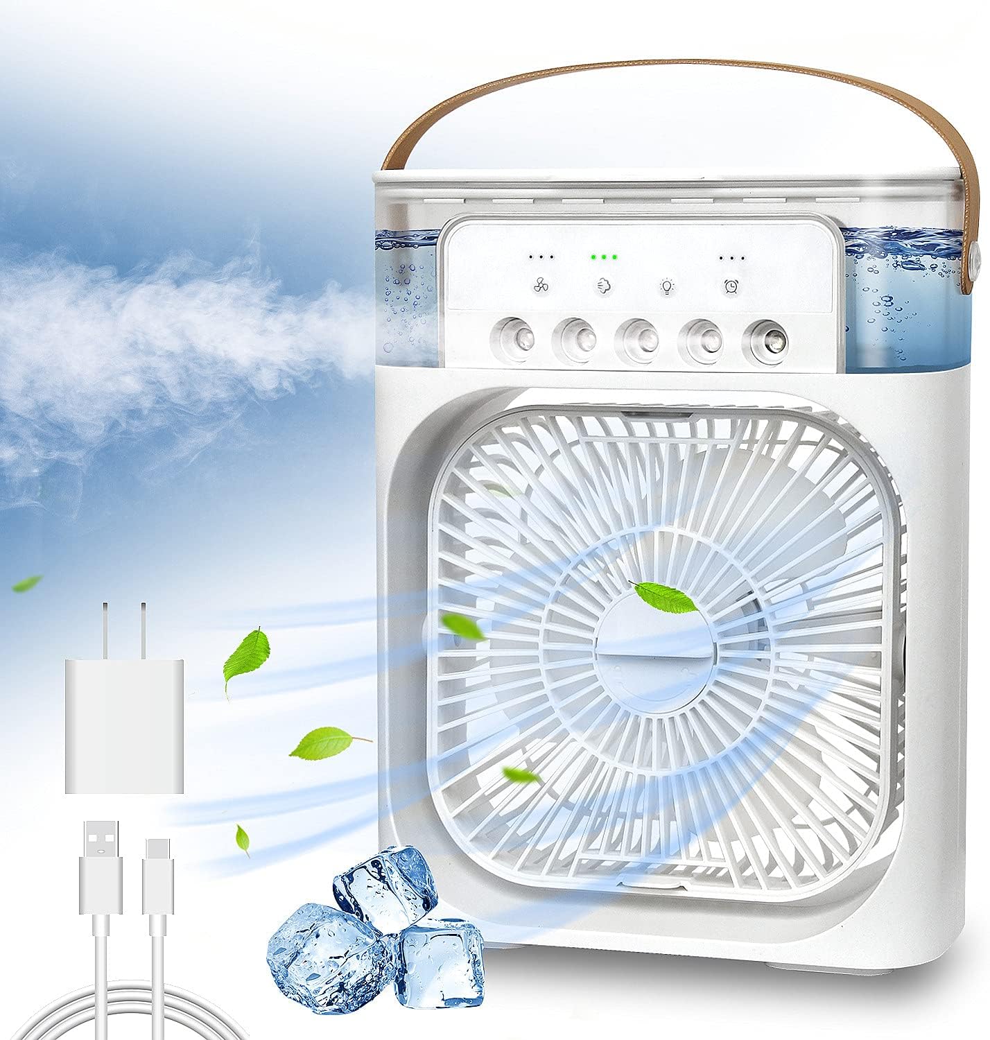 VentyPro, Ventilator cu gheata si pulverizare, portabil