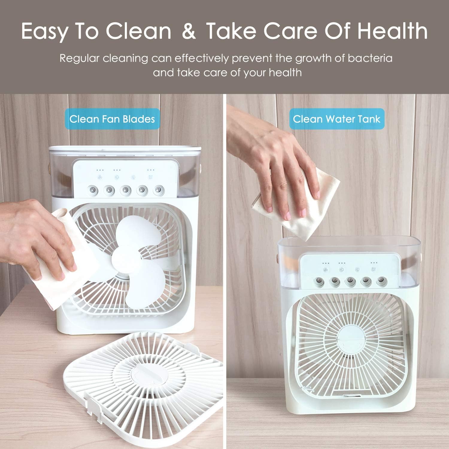 VentyPro, Ventilator cu gheata si pulverizare, portabil