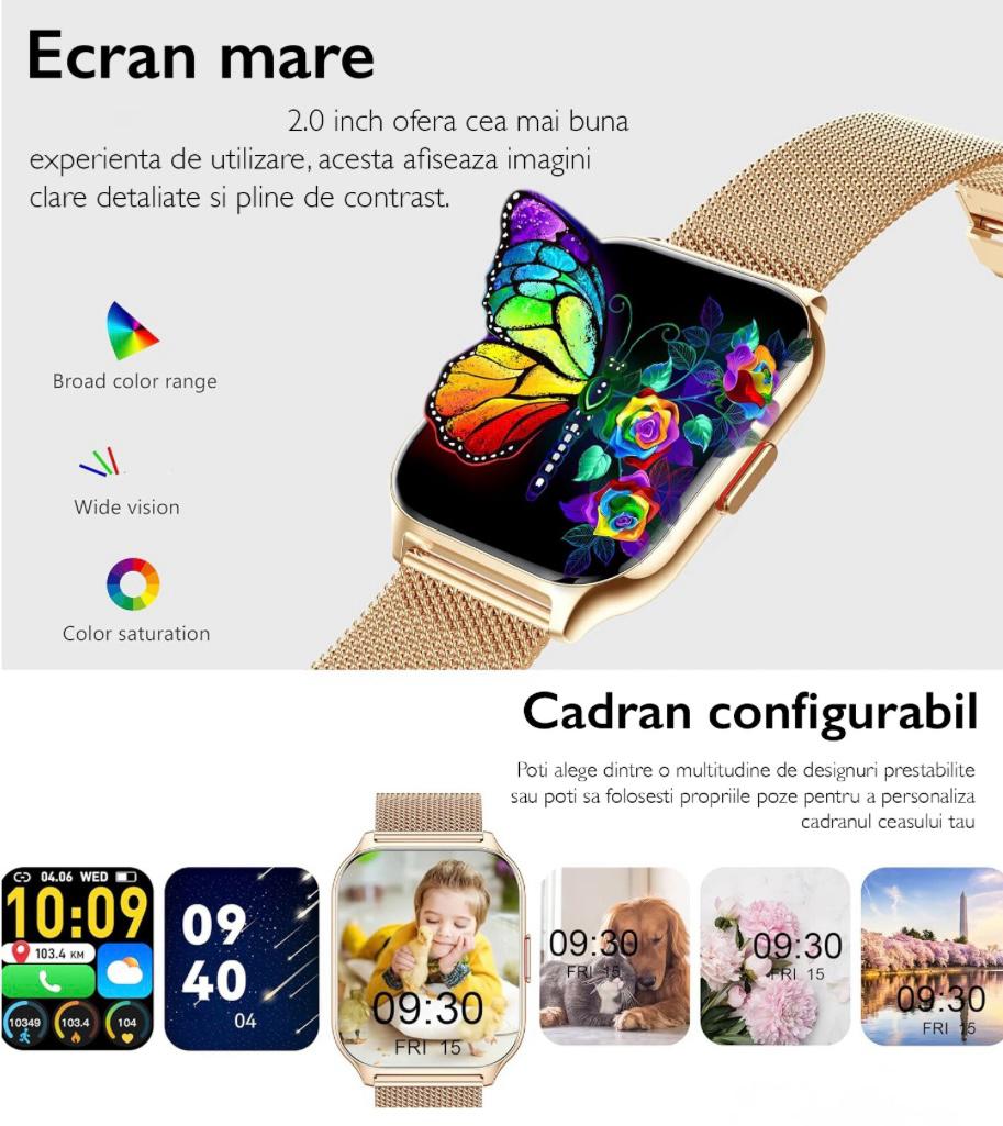 Ceas Smart Elegant Unisex
