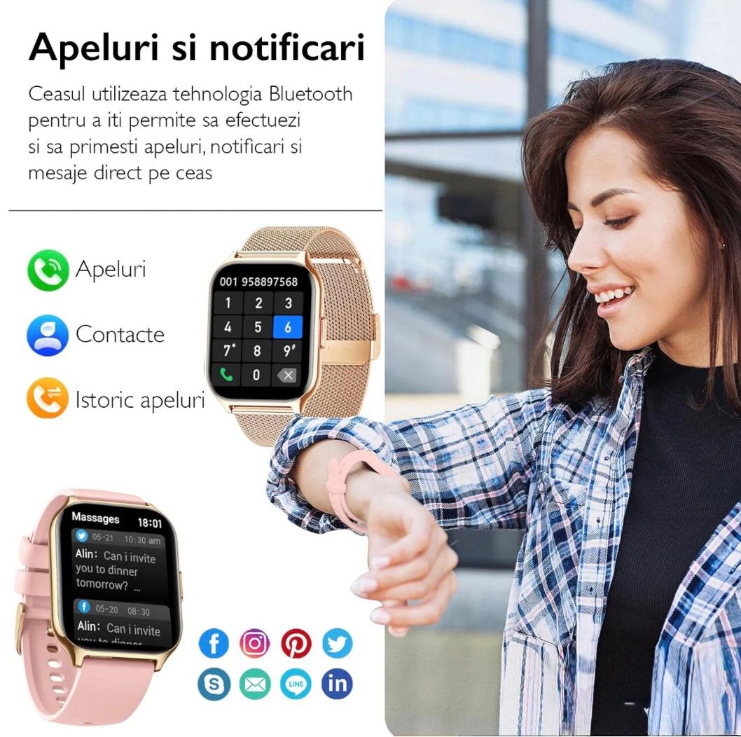 Ceas Smart Elegant Unisex